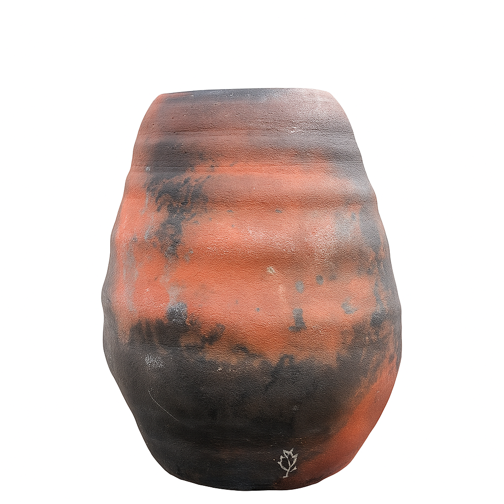 Ember 28 - pit-firing vase. Unique