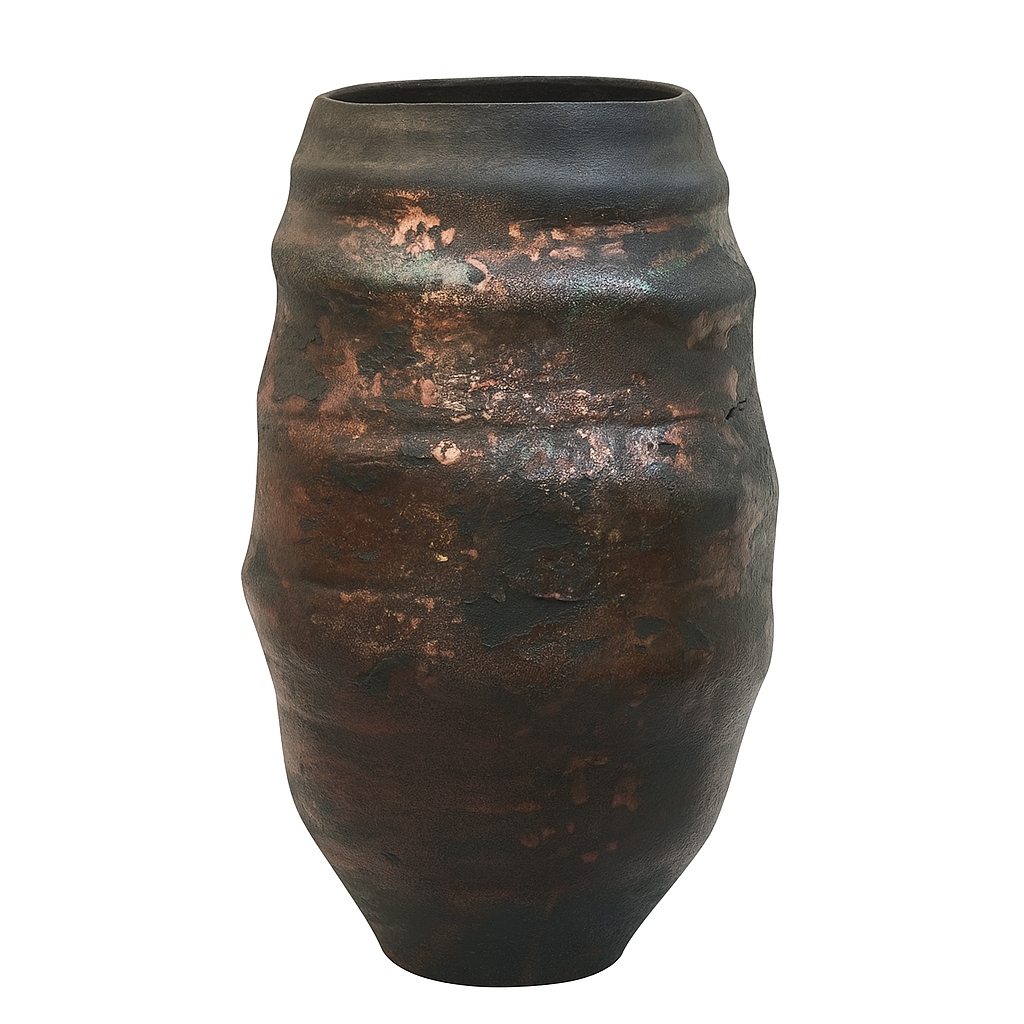 Raku – Flame Accent Vase 32 cm