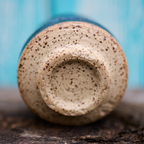 Cobalt ceramic bowl, approx. 300 ml, wheel-throw