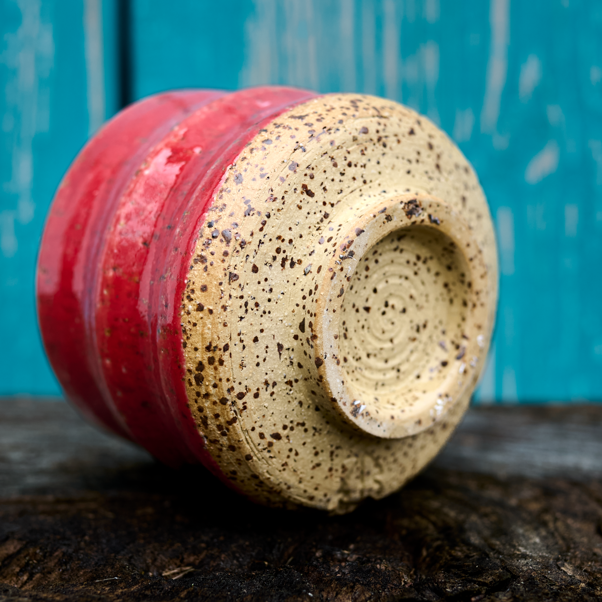Ceramic pepper bowl, approx. 300 ml, made on a potter's wheel