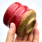 Ceramic pepper bowl, approx. 300 ml, made on a potter's wheel