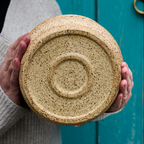 Ceramic bowl with mint glaze – 2 L