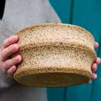 Ceramic bowl with mint glaze – 2 L