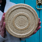 Ceramic bowl with red glaze – approx. 1.5 L