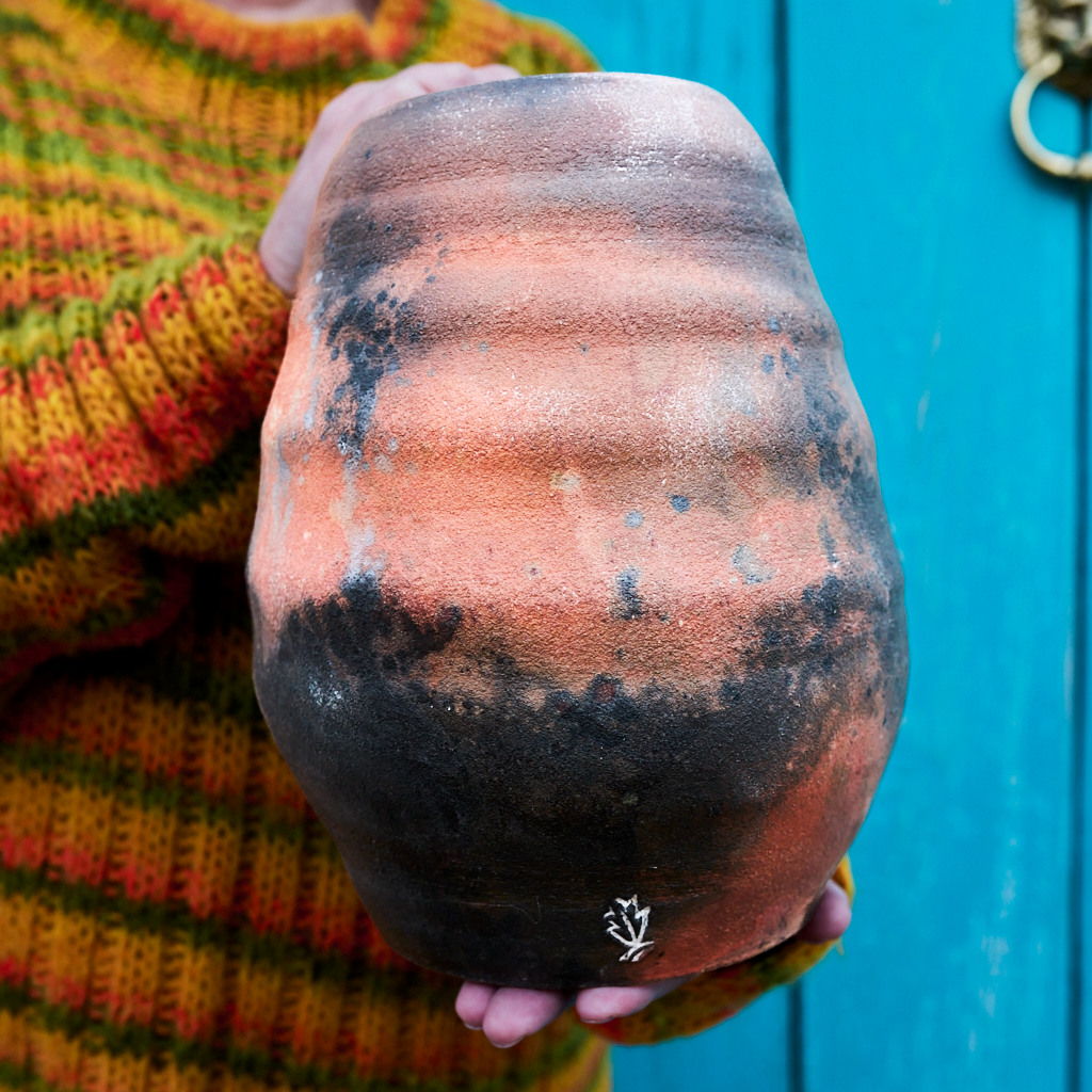 Ember 28 - pit-firing vase. Unique