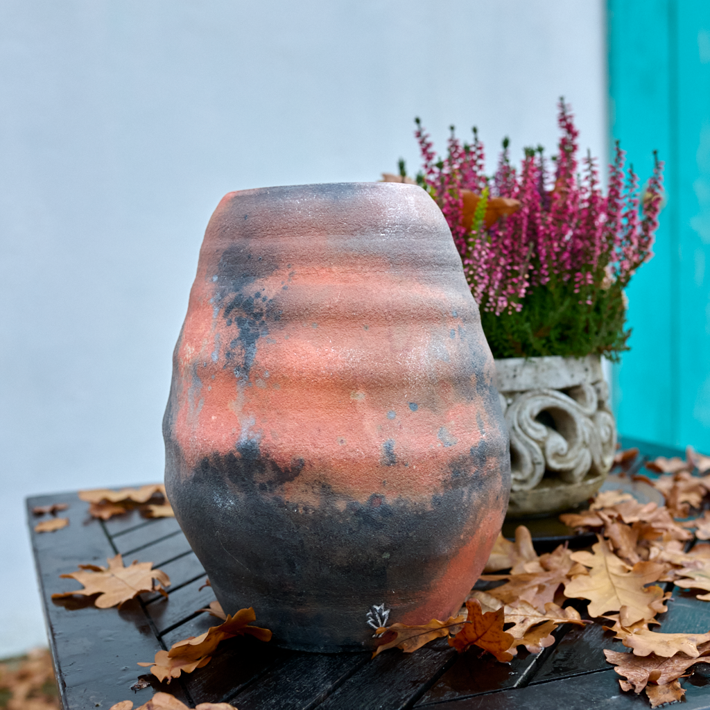 Ember 28 - pit-firing vase. Unique