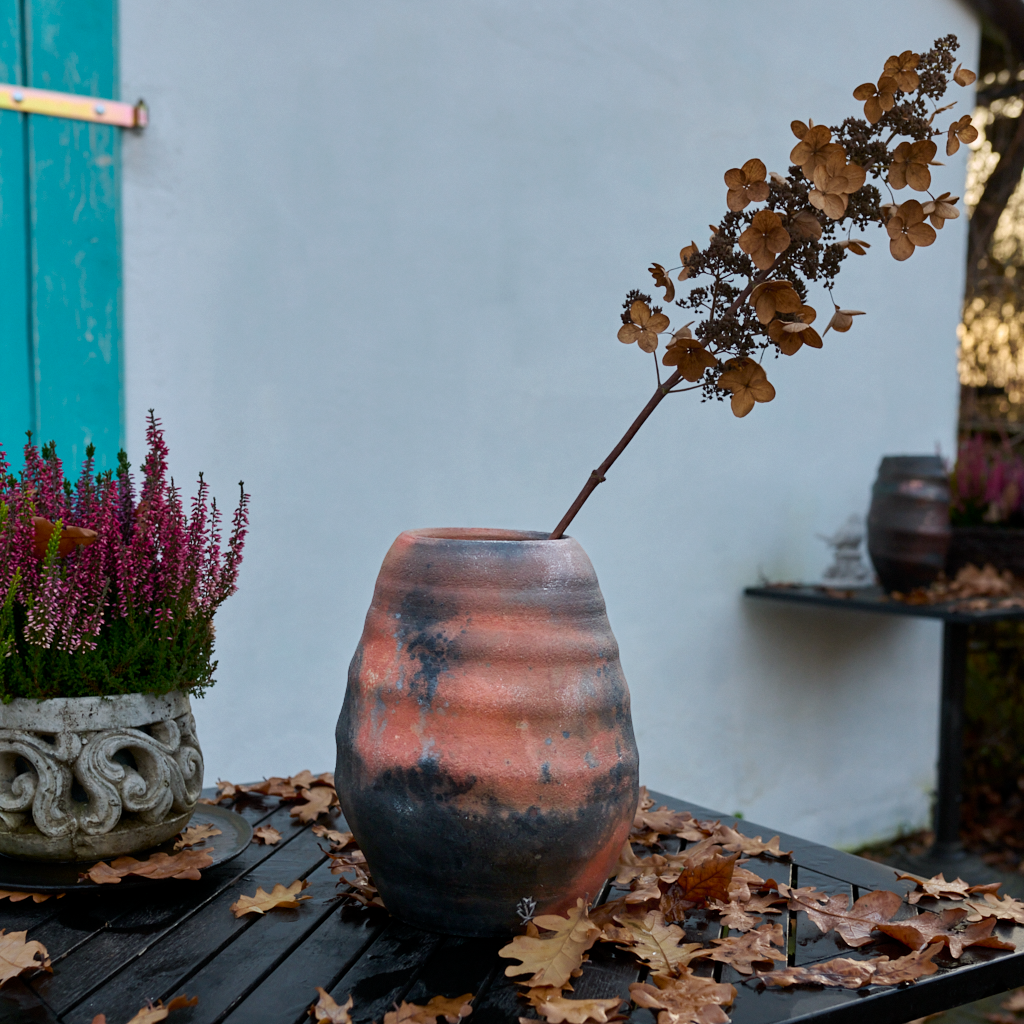 Ember 28 - pit-firing vase. Unique