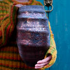 Raku – Flame Accent Vase 32 cm