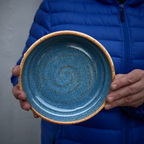 Ceramic bowl with mint glaze – 2 L