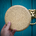 Talerzyk Deserowy 17 cm – "Miętowa Pistacja" (Kamionka)