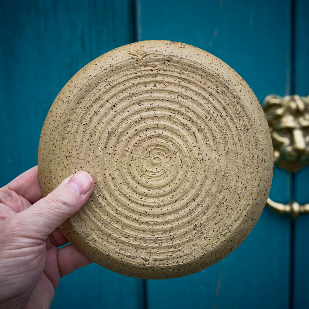 Talerzyk Deserowy 17 cm – "Złoty Wrotycz" (Kamionka)