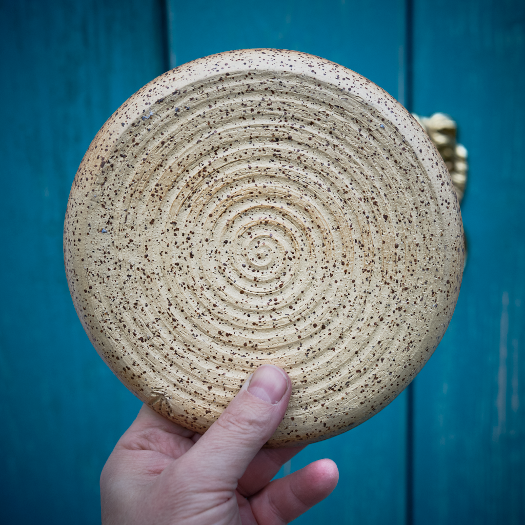 Talerzyk Deserowy 17 cm – "Królewski Chaber" (Kamionka)