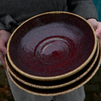 Misa Artystyczna "Karmazynowy Zmierzch" – 30 cm | Głęboka