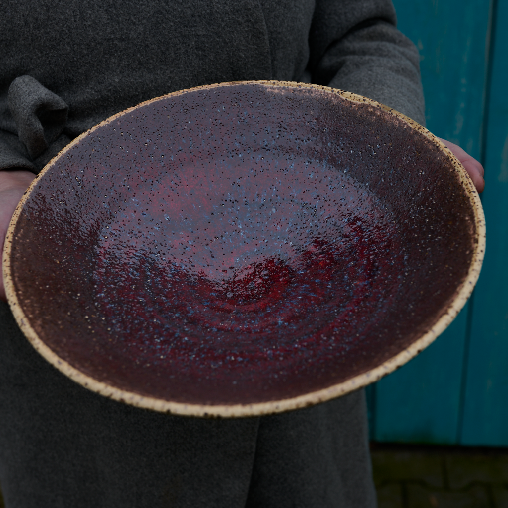 Misa Artystyczna "Karmazynowy Zmierzch" – 30 cm | Głęboka