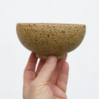 Miska Kamionkowa "Biała Szałwia" – 13 cm / 400 ml | Ręcznie toczona