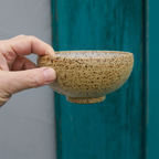 Miska Kamionkowa "Biała Szałwia" – 13 cm / 400 ml | Ręcznie toczona