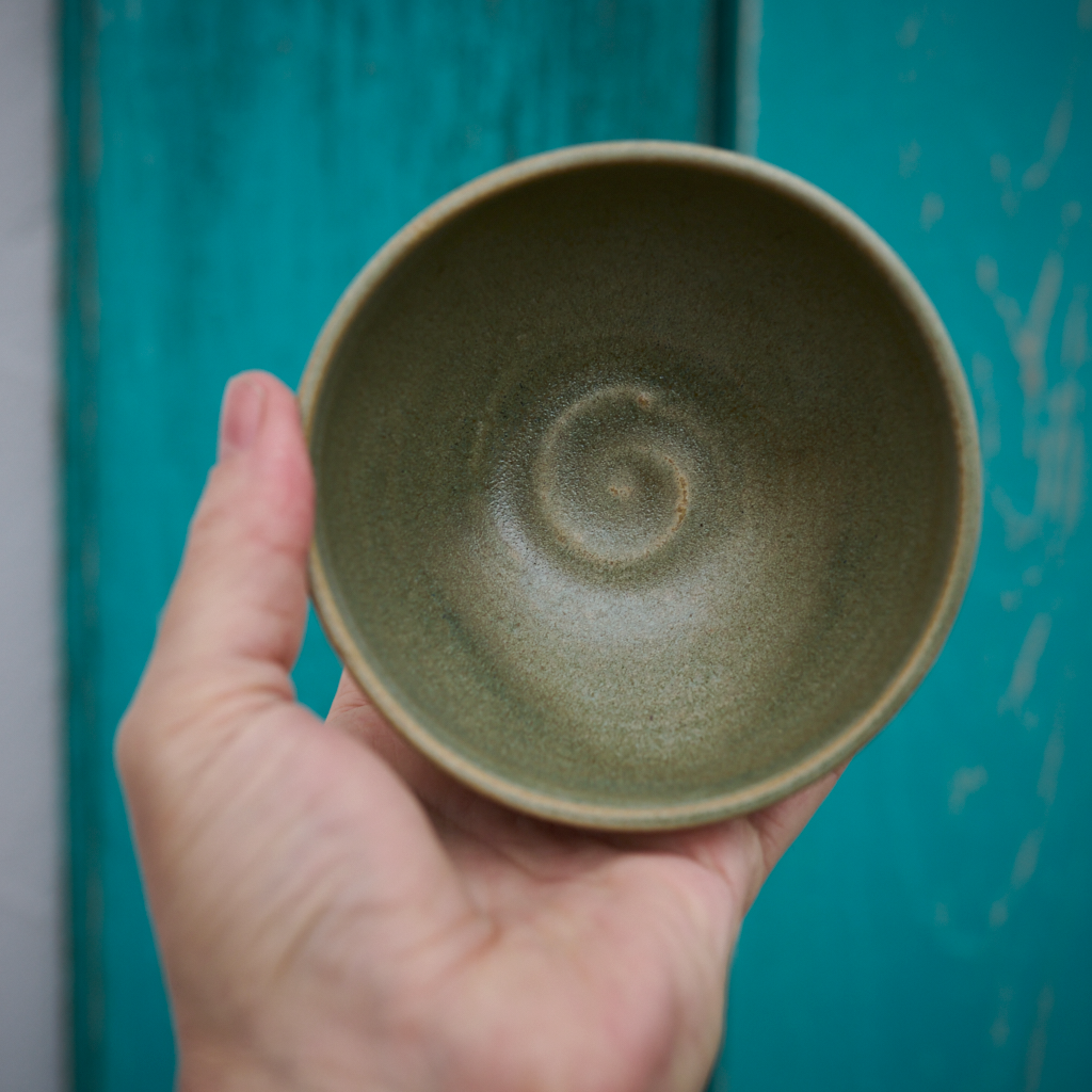 Zestaw "Szałwiowy Gaj" – Ręcznie Rzeźbiona | Miseczka i Czarka