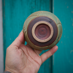 Zestaw "Szałwiowy Gaj" – Ręcznie Rzeźbiona | Miseczka i Czarka