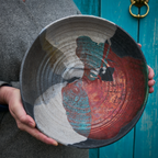 Misa "Enso" Misa Ceramiczna Raku  (śr. 31 cm)