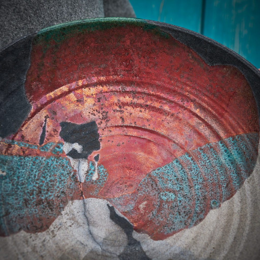 Misa "Enso" Misa Ceramiczna Raku  (śr. 31 cm)