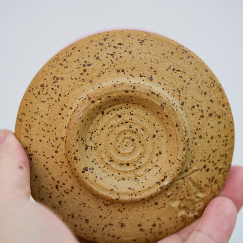Zestaw, Lawendowy duet – ręcznie toczone czarki ceramiczne (ok. 300 ml)