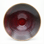Ceramic bowl with red glaze – approx. 1.5 L