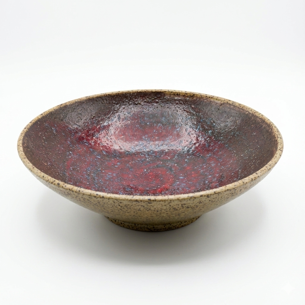 Misa Artystyczna "Karmazynowy Zmierzch" – 30 cm | Głęboka