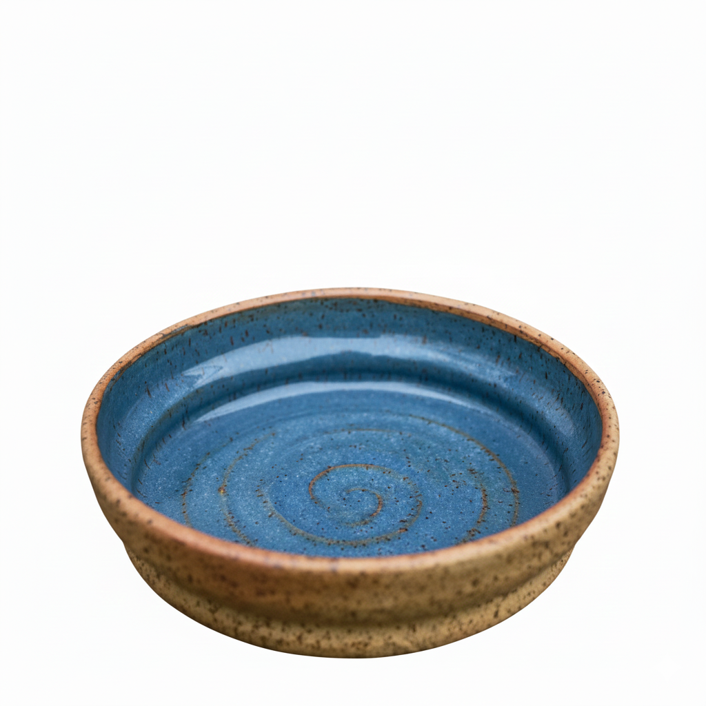 Ceramic bowl with mint glaze – 2 L